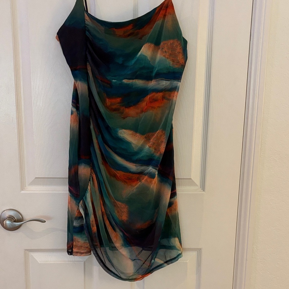 Topshop slinky mini dress